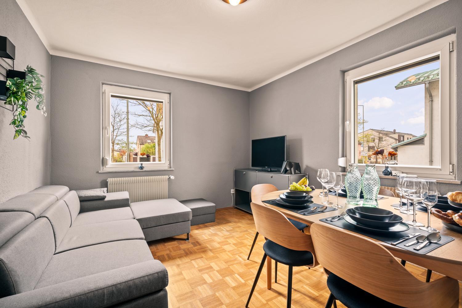 Apartment Fuer Bis Zu 6 Personen Mit Terrasse Und Klima FDH Eksteriør billede