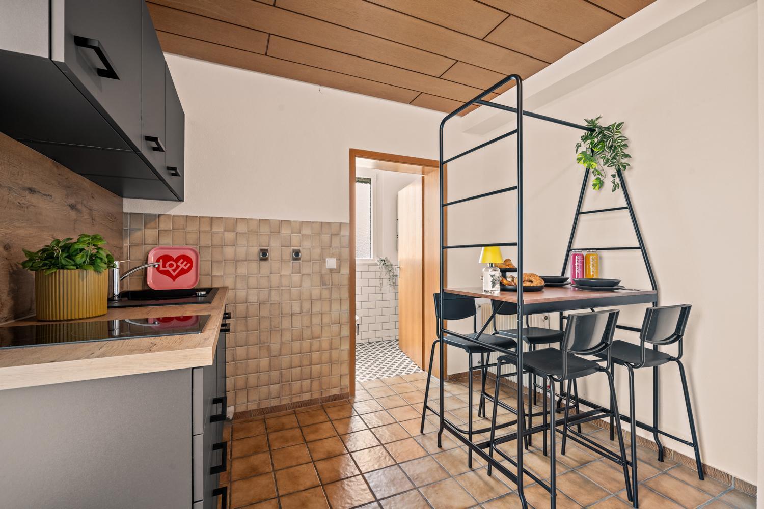 Apartment Fuer Bis Zu 6 Personen Mit Terrasse Und Klima FDH Eksteriør billede